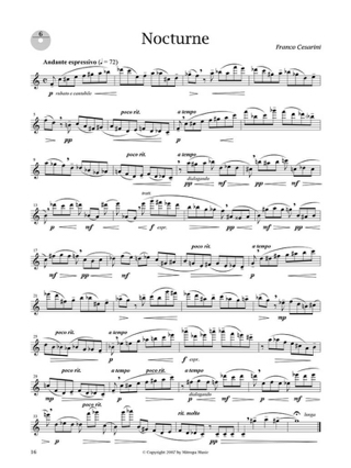 New Modal Studies Op. 37 - Flûte - Franco Cesarini - Partition